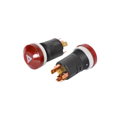 PULSANTE LUMINOSO D'EMERGENZA ROSSO 12V  COMPATIBILE NH 5122659