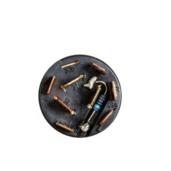 PULSANTE LUMINOSO D'EMERGENZA ROSSO 12V  COMPATIBILE NH 5122659