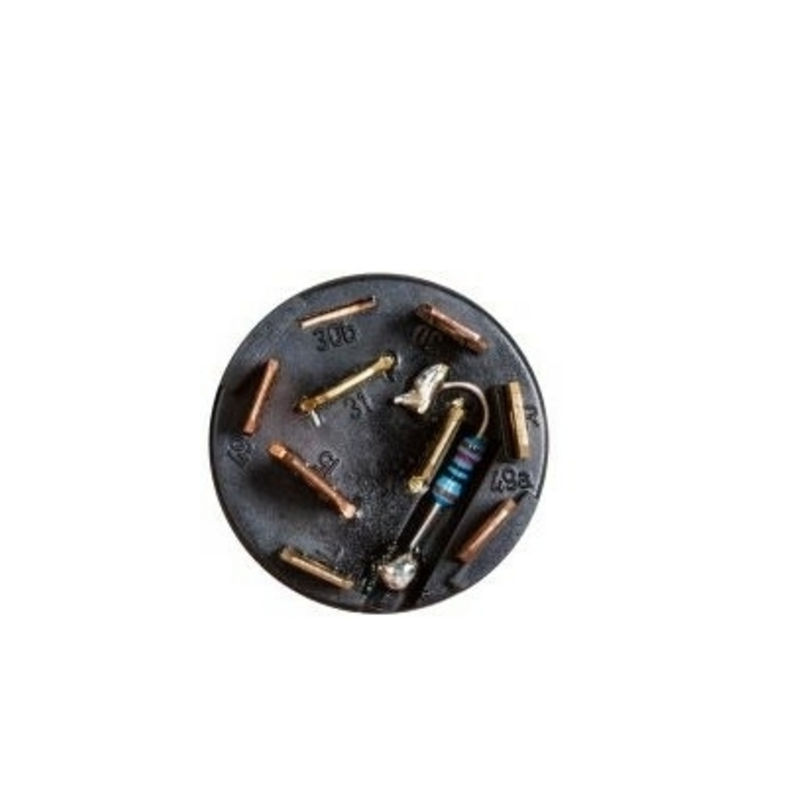 PULSANTE LUMINOSO D'EMERGENZA ROSSO 12V  COMPATIBILE NH 5122659