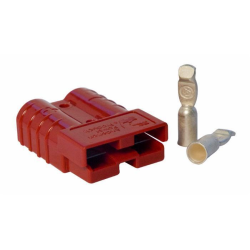 CONNETTORE BIPOLARE ROSSO 50A  24V 13,5 MM²