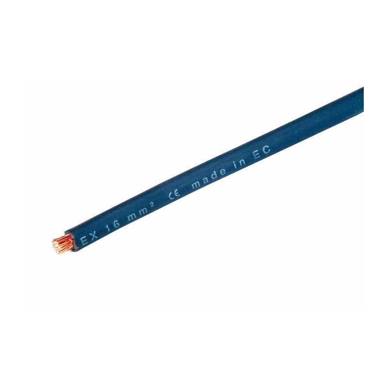 CAVO BATTERIA ISOLATO IN PVC IN RAME FLESSIBILE ROSSO 1X50MM²
