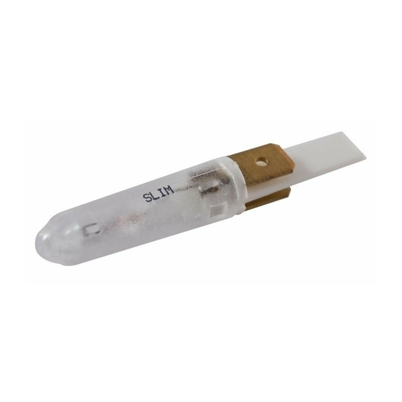 Lampadina alogena 24V per spie, attacco a faston 6,3x0,8.