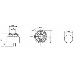 Cicalino 12V 90dB