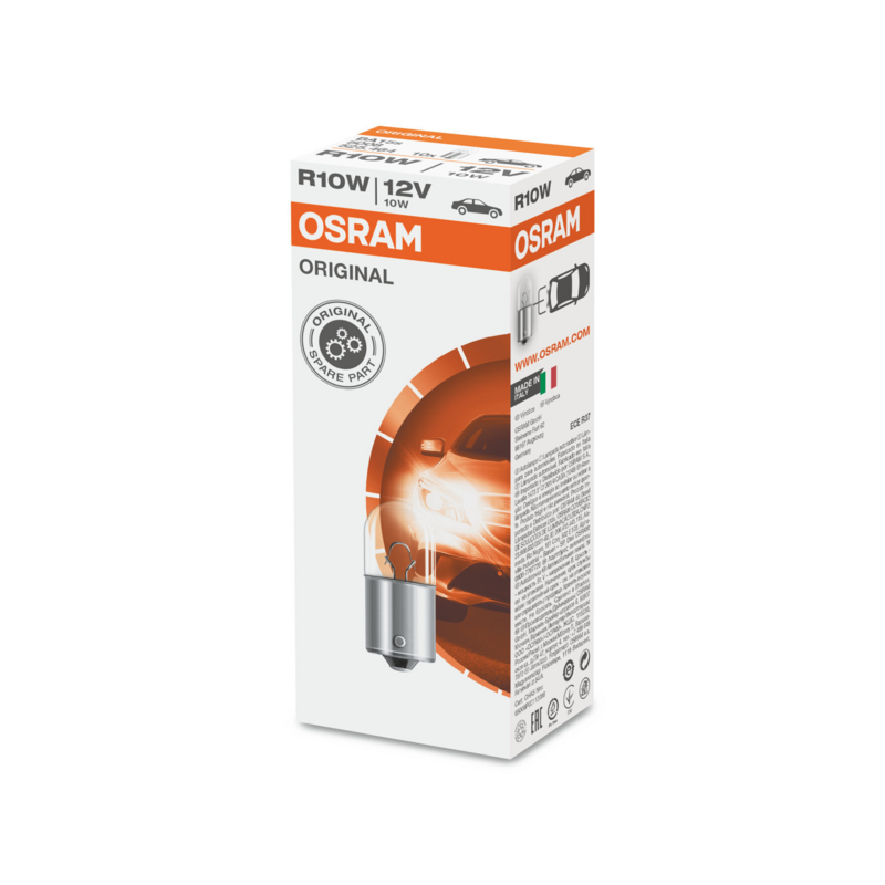 Lampadina alogena R10W 12V 10W BA15s