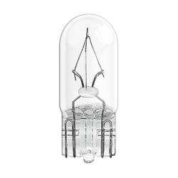 Lampadina alogena W3W 12V 3W W2,1x9,5d