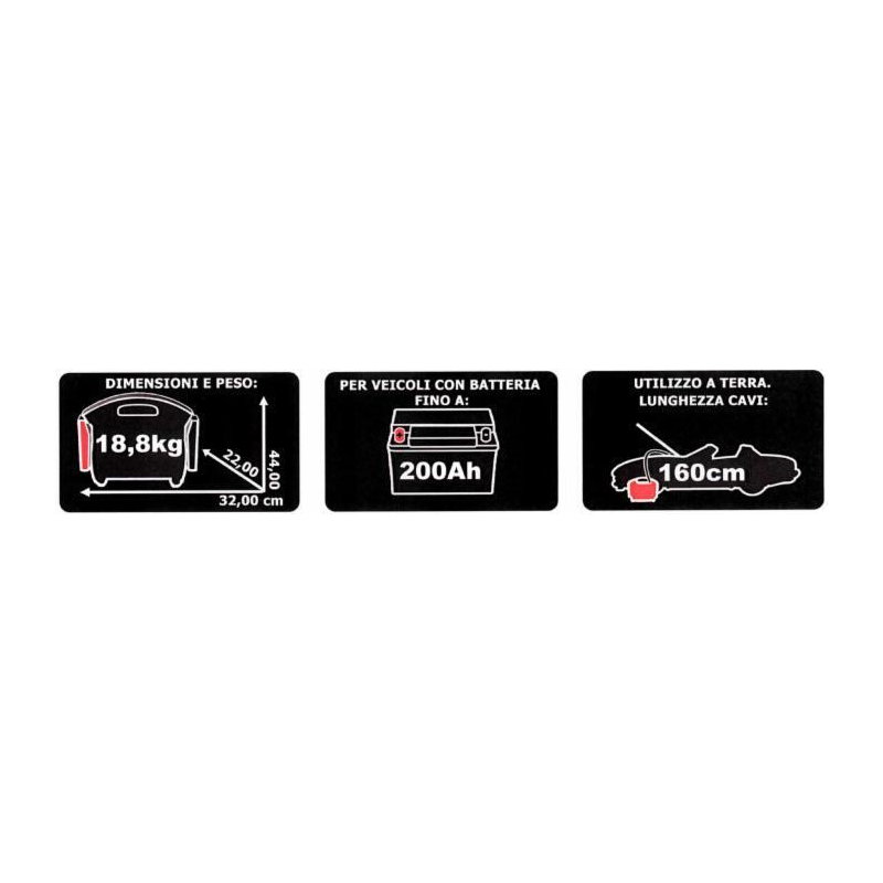 AVVIATORE EMERGENZA 12V 5000A