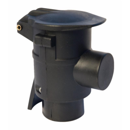Adattatore 12-24V con spina 7 poli e presa 13 poli in plastica