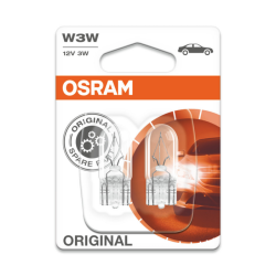 Lampadina alogena W3W 12V 3W W2,1x9,5d