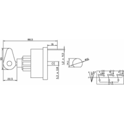 QUADRO AVVIAMENTO CON PRERISCALDO  P - 0 - 1 - 2 -3 TIPO LUCAS