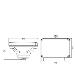 Proiettore alogeno compatibile con 3550747M91