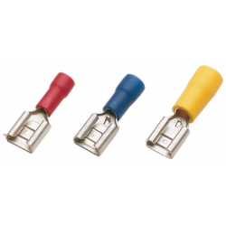 TERMINALE FEMMINA PREISOLATO BLU 4,8X0,5 MM