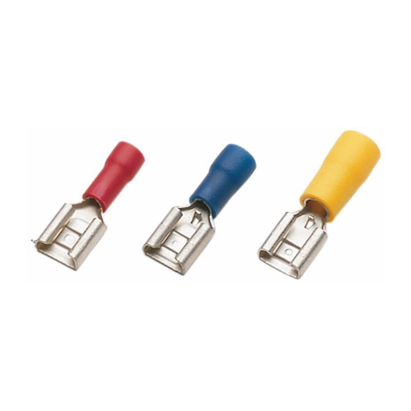 TERMINALE FEMMINA PREISOLATO GIALLO 9,4X1 MM