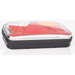 Fanale posteriore LED dx 12-36V, 240x55x140 mm