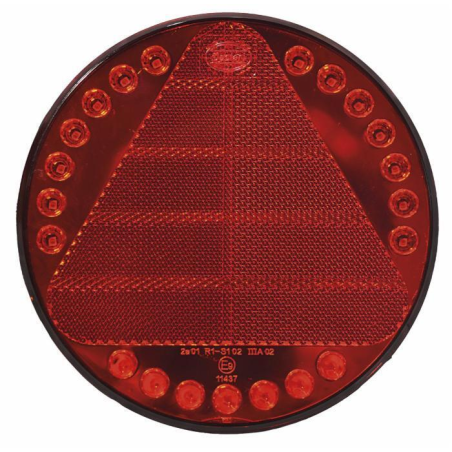 Fanale posteriore LED dx/sx 12/24V Ø 148 mm