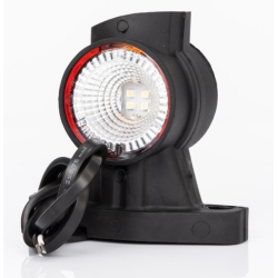 Luce di ingombro sx a LED 12-36 V con luce anteriore laterale e posteriore