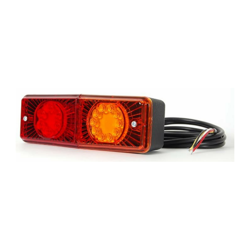 Fanale posteriore LED dx/sx 12-24V 200x60x70 mm