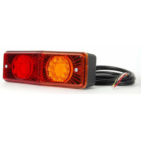 Fanale posteriore LED dx/sx 12-24V 200x60x70 mm