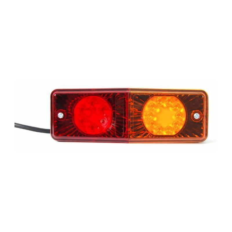 Fanale posteriore LED dx/sx 12-24V 200x60x70 mm