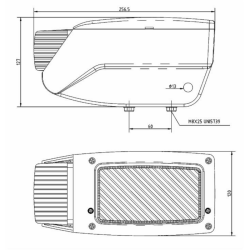 Fanale anteriore destro 12 V per sollevatore telescopico