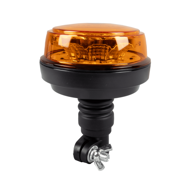 Lampeggiante a led base flessibile 12-24V, IP66, 8 LED, 12W