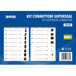 Kit assortimento connettori SUPERSEAL (868 pz)