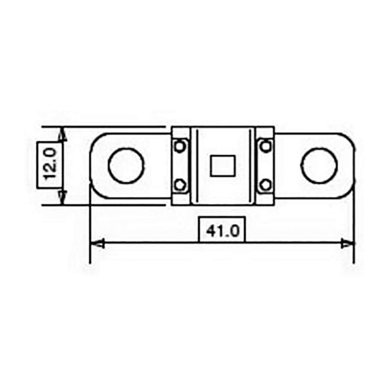 Set da 10 fusibili tipo Midscrew da 60A
