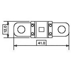 Set da 10 fusibili tipo Midscrew da 125A