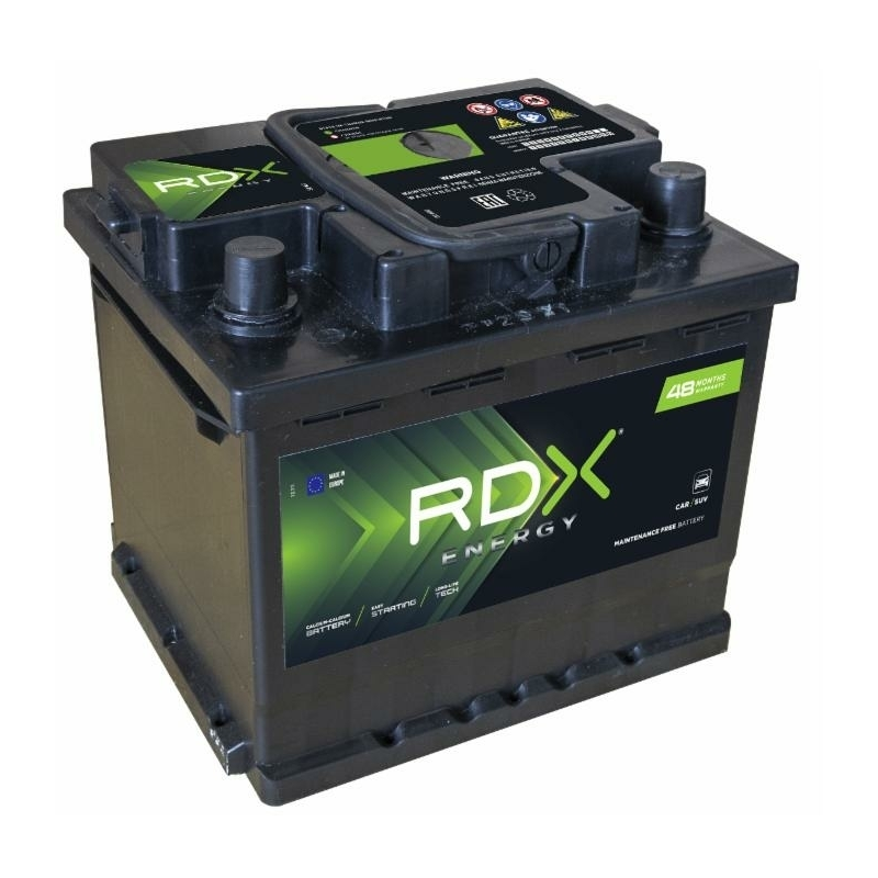 BATTERIA 12V 55AH 480A 242X175X190MM DX