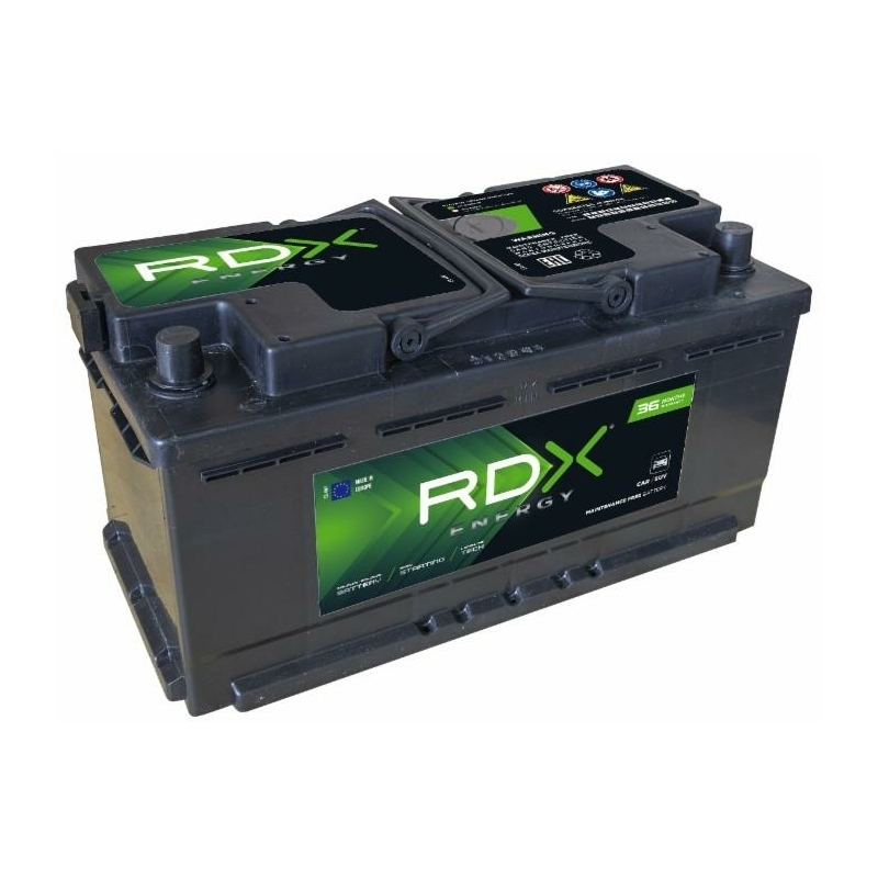 BATTERIA 12V 90AH 810A 352X175X175 MM DX