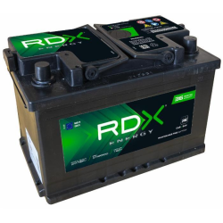 BATTERIA 12V 60AH 500A 241X175X190 MM DX