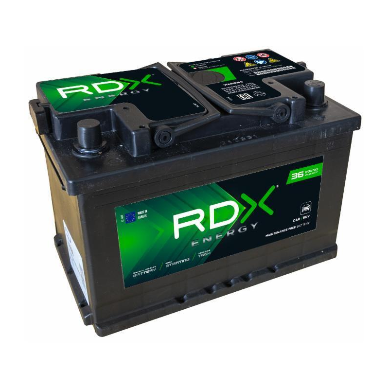 BATTERIA 12V 60AH 500A 241X175X190 MM DX