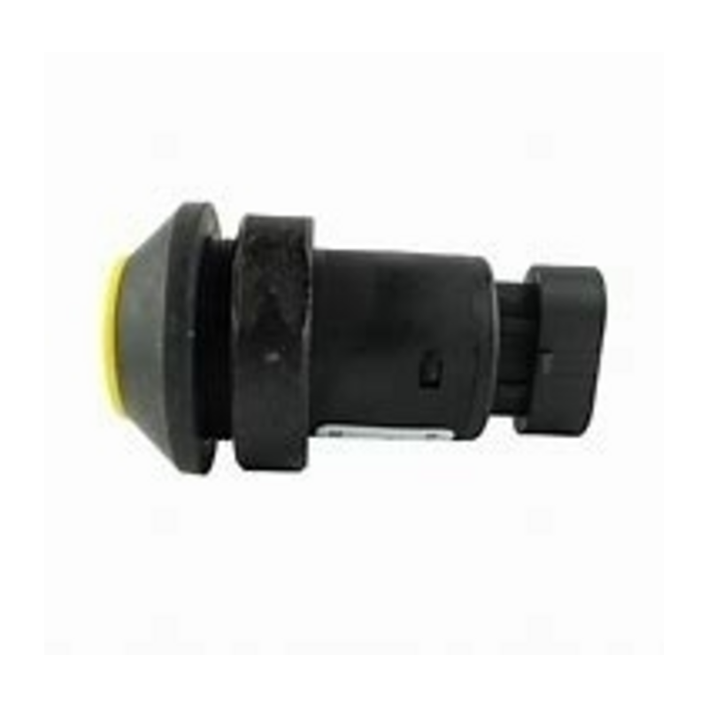 Interruttore a pulsante PNEUTRON giallo, simbolo freccia nera - sollevare/abbassare