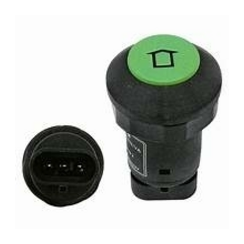 Interruttore a pulsante PNEUTRON verde, simbolo freccia verde - sollevare/abbassare