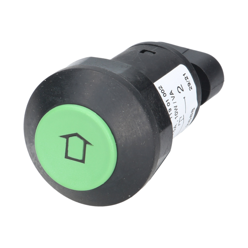 Interruttore a pulsante PNEUTRON verde, simbolo freccia verde - sollevare/abbassare