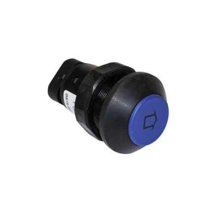 Interruttore a pulsante PNEUTRON blu, simbolo freccia blu - sollevare/abbassare
