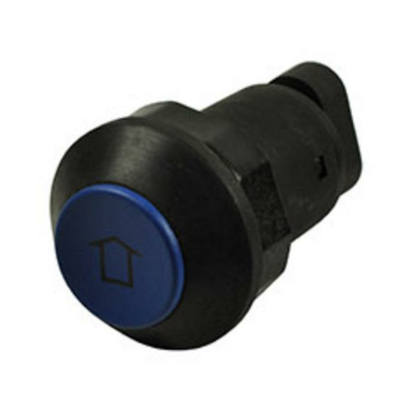 Interruttore a pulsante PNEUTRON blu, simbolo freccia blu - sollevare/abbassare