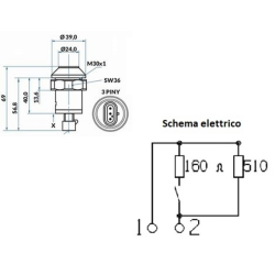 Interruttore a pulsante PNEUTRON verde chiaro, simbolo sollevatore abbassato