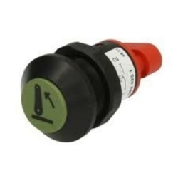 Interruttore a pulsante PNEUTRON verde chiaro, simbolo sollevatore alzato