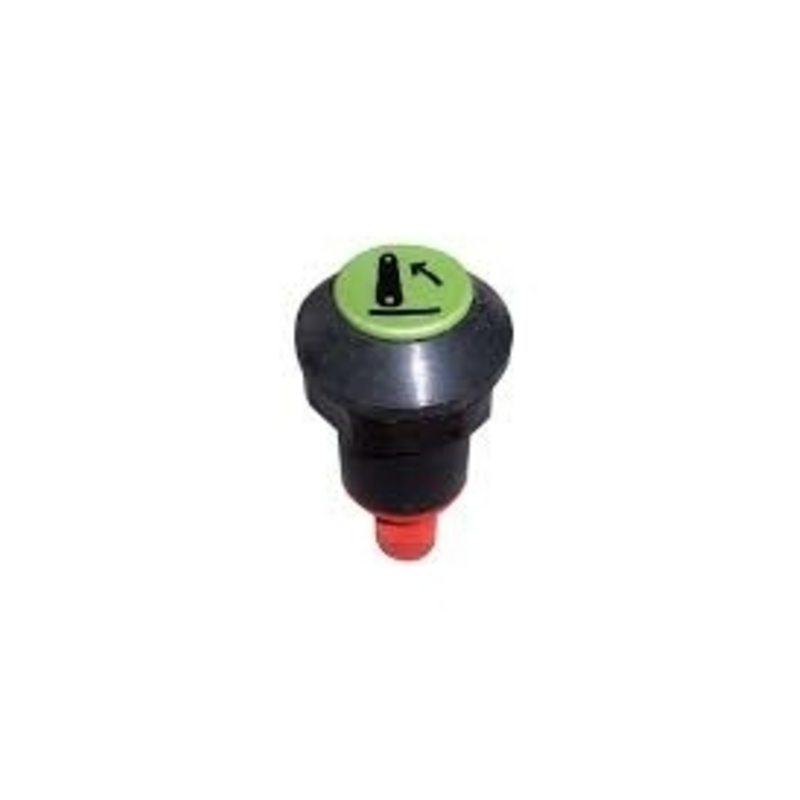 Interruttore a pulsante PNEUTRON verde chiaro, simbolo sollevatore alzato