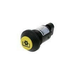 Interruttore a pulsante PNEUTRON giallo, simbolo presa di forza PTO