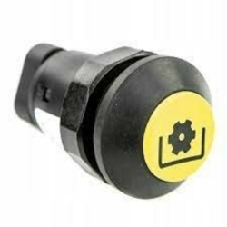 Interruttore a pulsante PNEUTRON giallo, simbolo presa di forza PTO