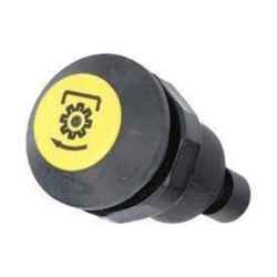 Interruttore a pulsante PNEUTRON giallo, simbolo presa di forza PTO