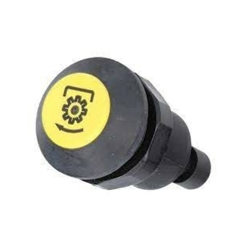 Interruttore a pulsante PNEUTRON giallo, simbolo presa di forza PTO