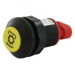 Interruttore a pulsante PNEUTRON rosso, simbolo presa di forza PTO