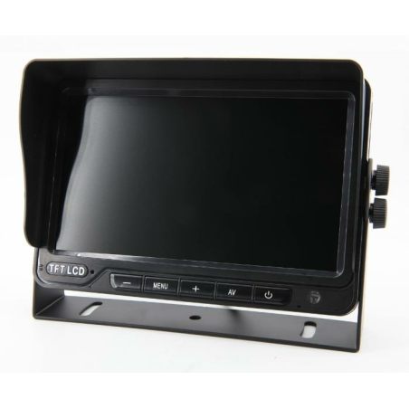 Monitor 9" HD 12-24V 16:9 QUAD split monitor per kit 55806