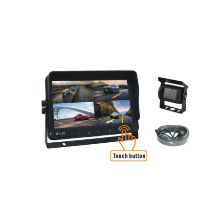 Kit videocamera 7" HD 16:9 12-24V