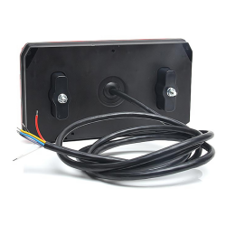 Fanale posteriore LED, lato sx, 12-24V, 242x58,2x134 mm