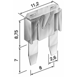 MINI FUSIBILE  5 A