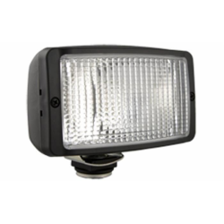 Faro lavoro alogeno rettangolare 12V, 138x68x92 mm