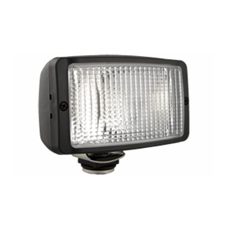 Faro lavoro alogeno rettangolare 12V, 138x68x92 mm